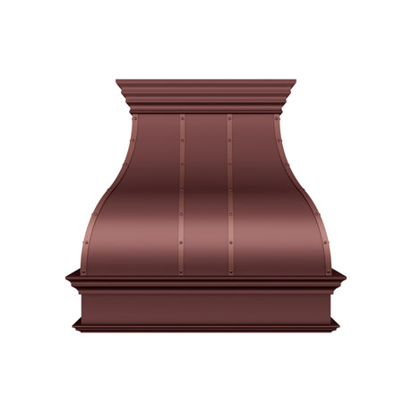 USA Artisan Copper Exhuast Hood Featuring Bell Shaped URHC-88