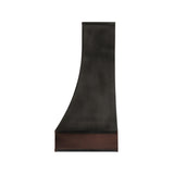 USA Artisan Custom Dark Zinc Exhaust Hood URHZ-32