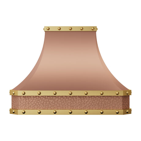 USA Artisan Custom Natural Copper Range Hood URHC-76