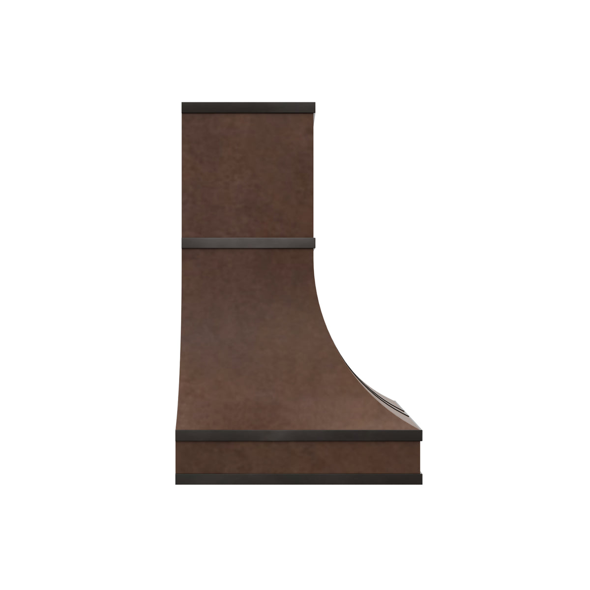 USA Artisan Custom Weathered Copper Stove Hood URHC-113