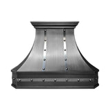 USA Artisan Custom Grey Stainless Steel Range Hood URHS-193