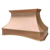 USA Artisan Handmade Natural Copper Exhaust Hood URHC-110