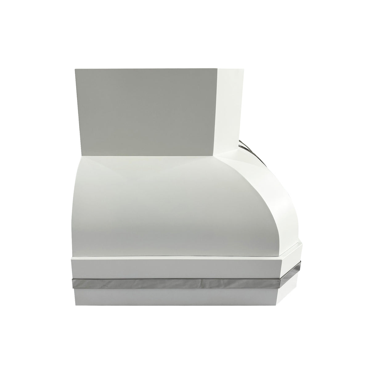 USA Artisan Handmade White Stainless Steel Vent Hood URHS-249