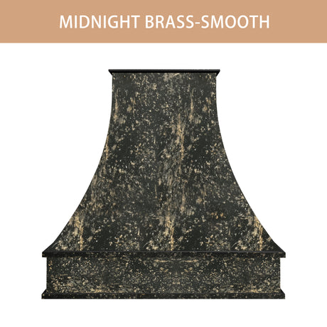 USA Artisan Midnight Brass Vent Hood URHB-69