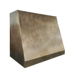 USA Artisan Non-directional Antique Brass Vent Hood URHB-128