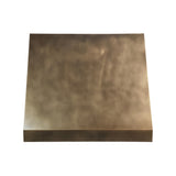 USA Artisan Non-directional Antique Brass Vent Hood URHB-128