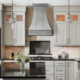 USA Artisan Tree Bark Stainless Steel Vent Hood URHS-206
