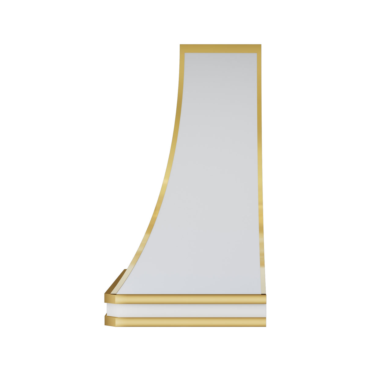 USA Bespoke Custom White Stainless Steel Vent Hood URHS-124