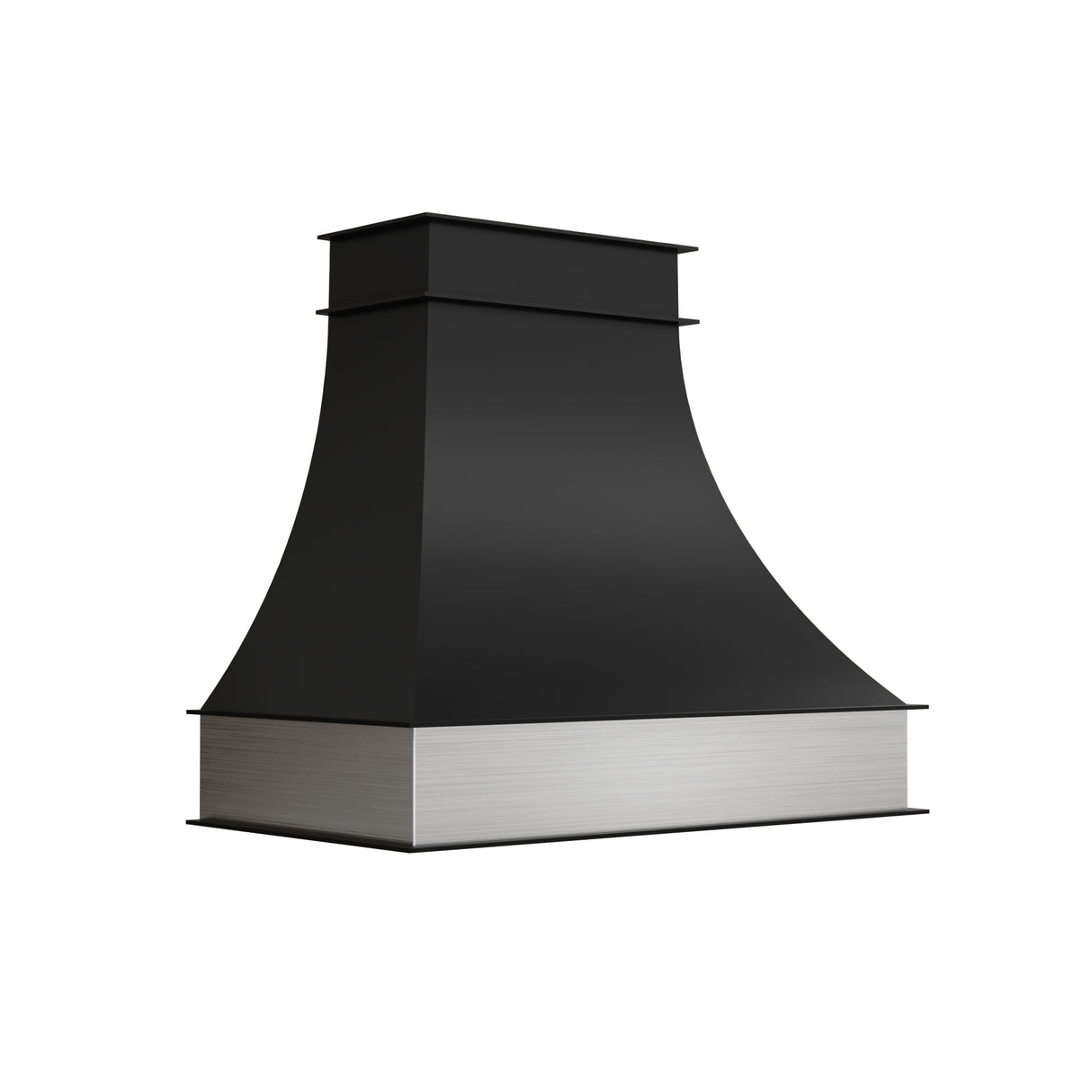 USA Black Artisan Custom Stainless Steel Exhaust Hood URHS-205
