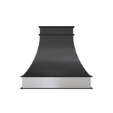 USA Black Artisan Custom Stainless Steel Exhaust Hood URHS-205