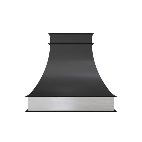 USA Black Artisan Custom Stainless Steel Exhaust Hood URHS-205
