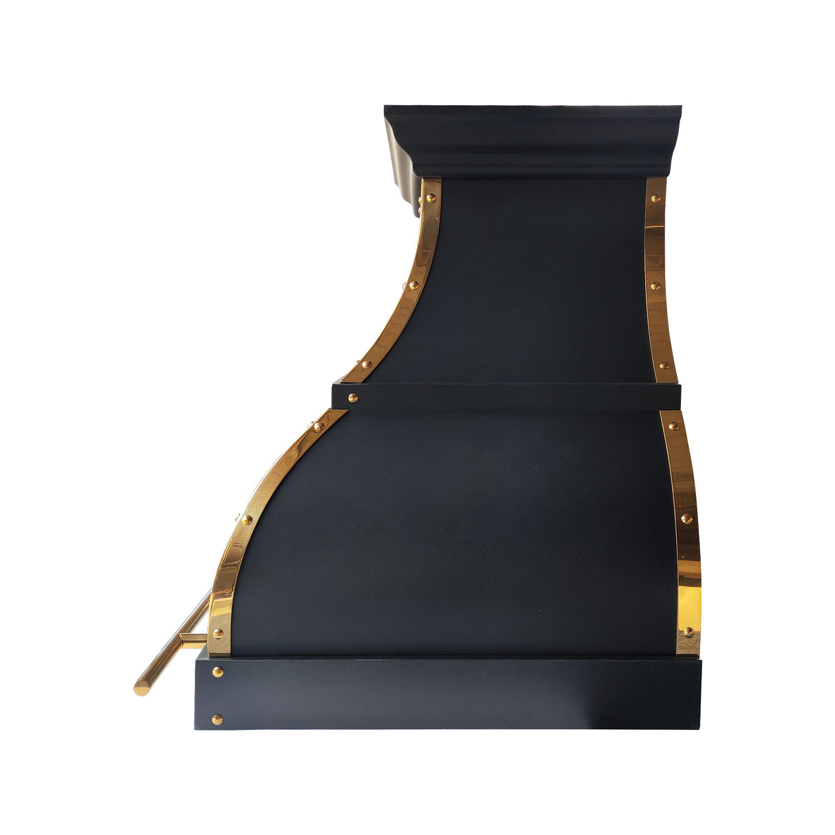 USA Black Designer Bell Shaped Stainless Steel Vent Hood URHS-216