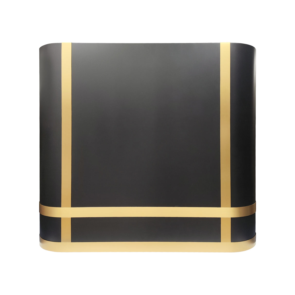 USA Black Stainless Steel Range Hood with Curved Box Shaped URHS-212