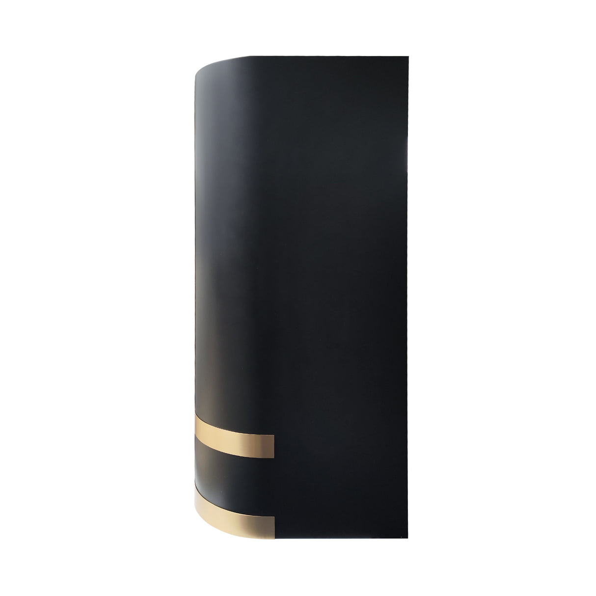 USA Black Stainless Steel Range Hood with Curved Box Shaped URHS-212