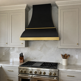 USA Black Stainless Steel Vent Hood with Artisan Bell Shaped URHS-259