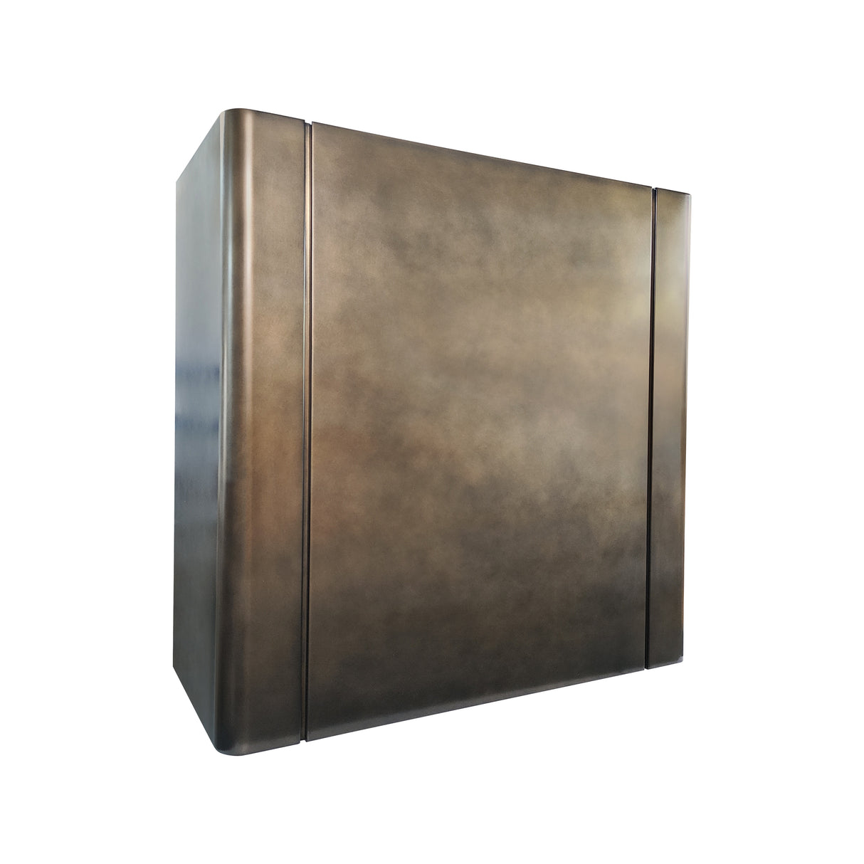 USA Box Custom Brass Range Hood with Non-direction Finish URHB-24