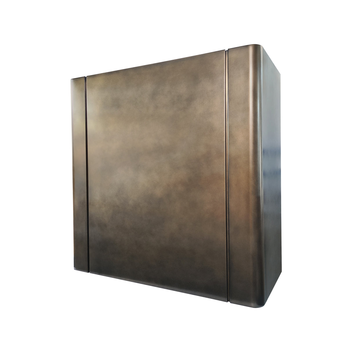 USA Box Custom Brass Range Hood with Non-direction Finish URHB-24