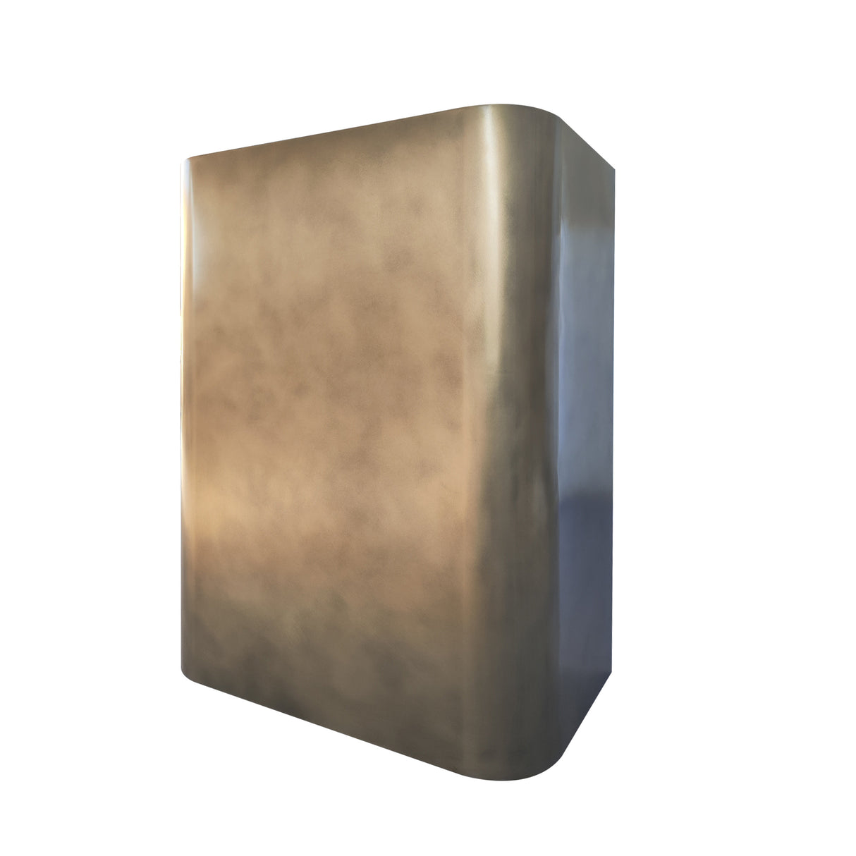 USA Box Brass Kitchen Vent Hood with Minimalist Style URHB-02