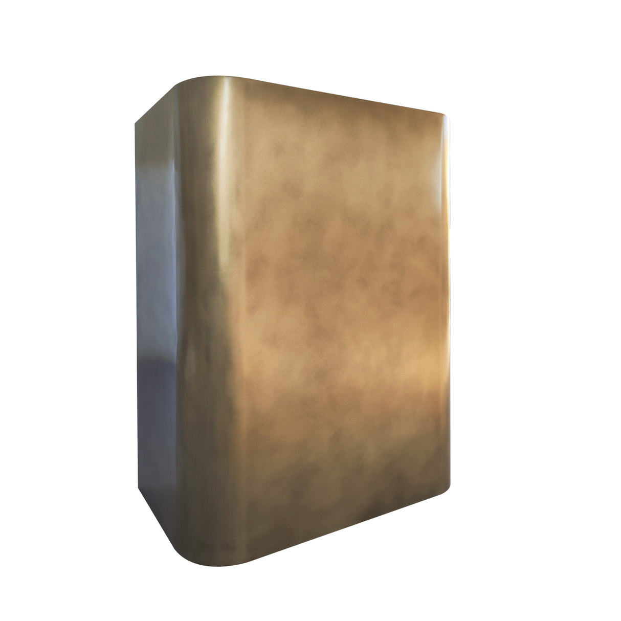 USA Box Brass Kitchen Vent Hood with Minimalist Style URHB-02