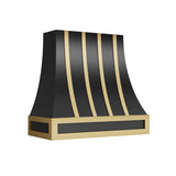 USA Califonia Black Stainless Steel Range Hood URHS-208