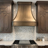USA California Antique Brass Kitchen Hood URHB-45