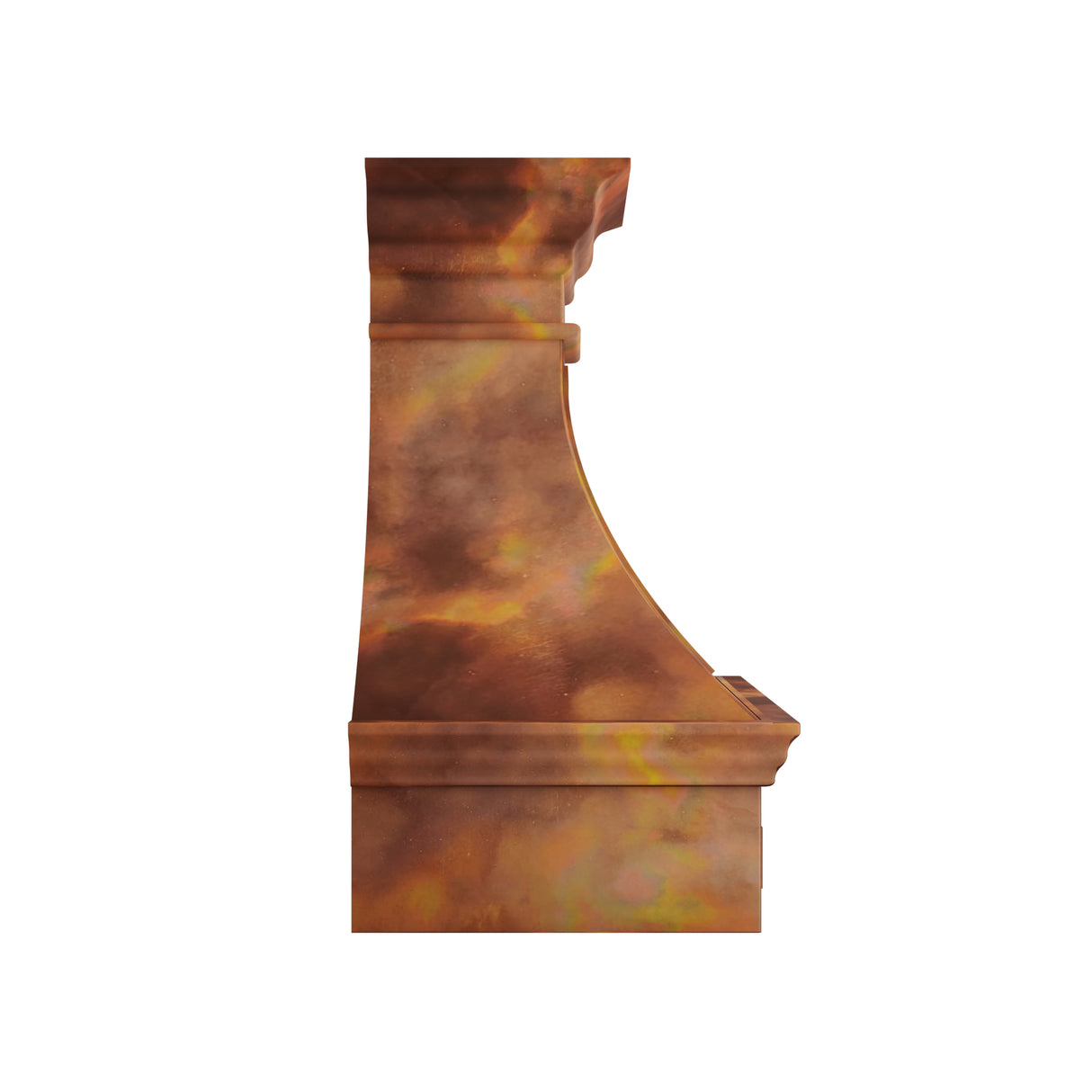 USA California Artisan Fire Copper Stove Hood URHC-105