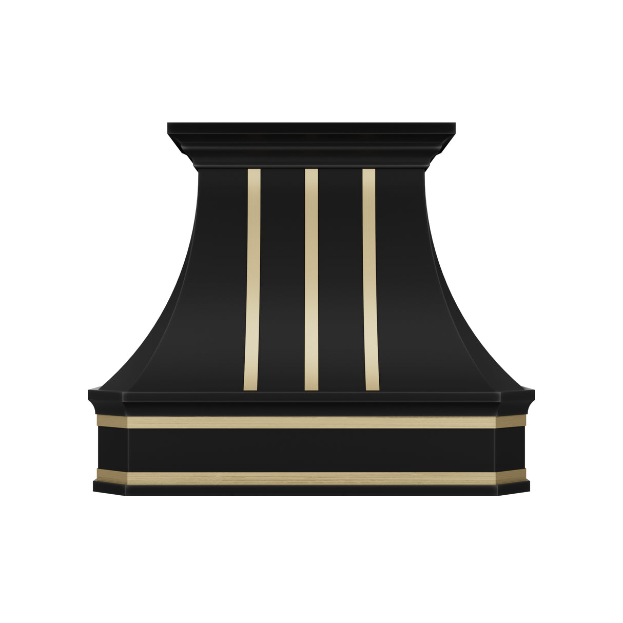 USA California Black Handmade Stainless Steel Vent Hood URHS-238