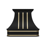 USA California Black Handmade Stainless Steel Vent Hood URHS-238