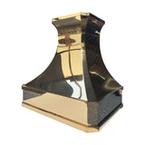 USA California Polished Brass Range Hood URHB-78