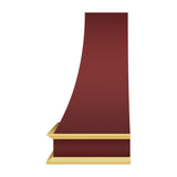 USA California Stainless Steel Kitchen Hood with Metal Straps URHS-122