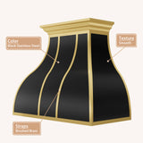 USA Chicago Artisan Stainless Steel Range Hood URHS-127