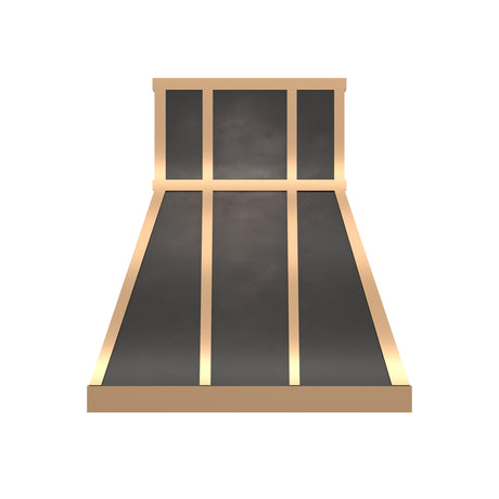 USA Chicago Custom Dark Zinc Vent Hood URHZ-18
