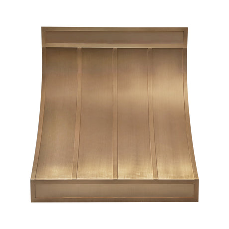 USA New York Modern Custom Brass Range Hood URHB-57
