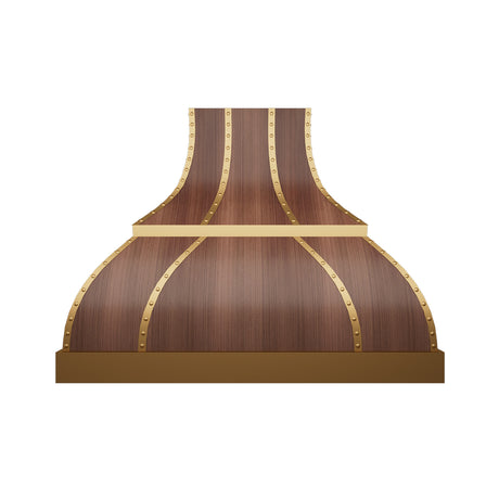 USA Classic Antique Copper Range Hood with Bell Shaped URHC-79