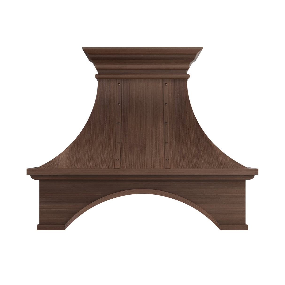 USA Classic Antique Copper Vent Hood with Arch Apron URHC-100