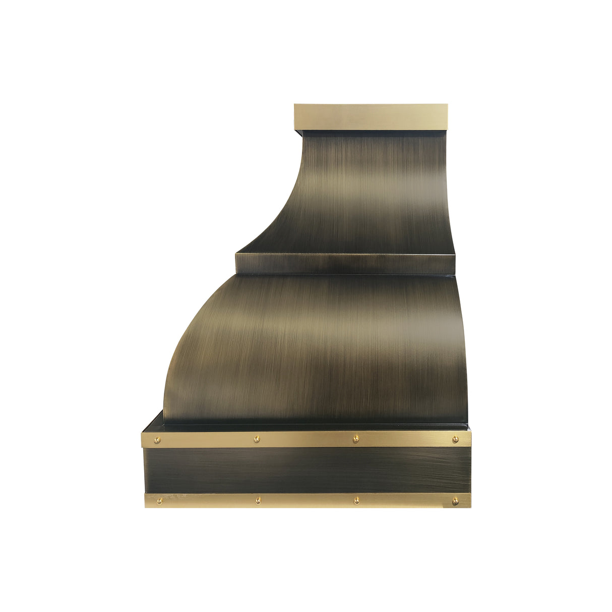 USA Classic Antique Handcrafted Brass Range Hood URHB-142