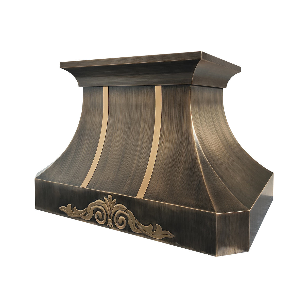 USA Classic Antique Handmade Brass Vent Hood URHB-102
