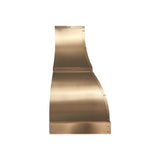 USA Classic Brass Exhaust Hood with Artisan Bell Shaped URHB-118