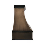 USA Classic Copper Exhaust Hood with Arch Apron URHC-108