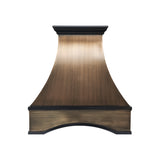 USA Classic Copper Exhaust Hood with Arch Apron URHC-108