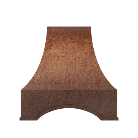 USA Classic Copper Kitchen Hood with Weathered Copper Finish URHC-83