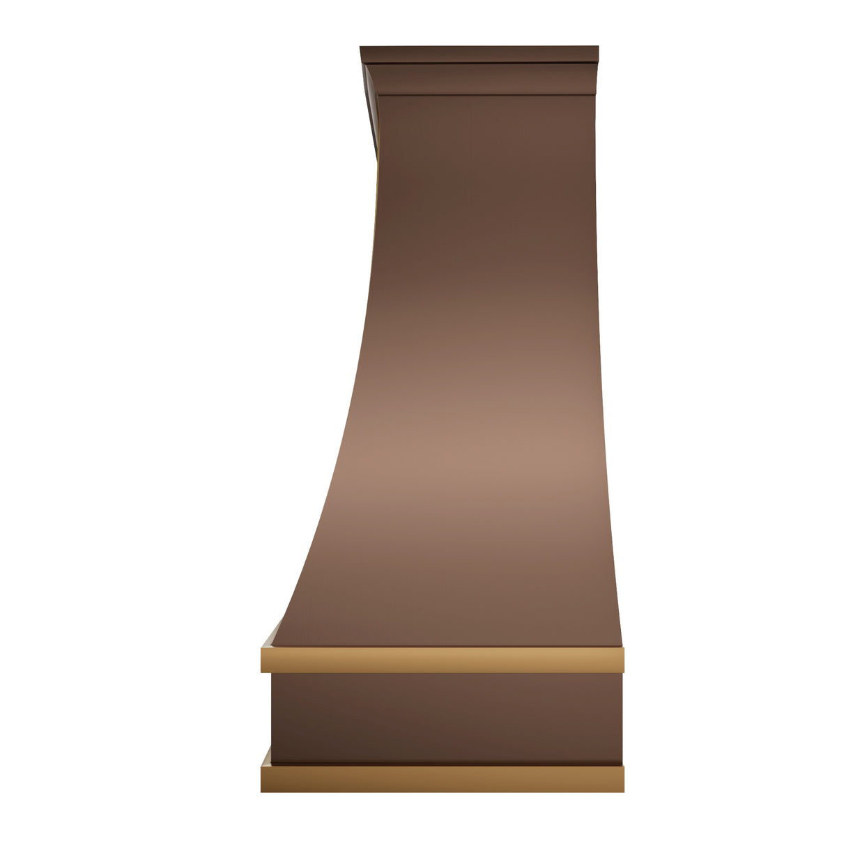 USA Classic Kitchen Exhaust Hood with Brass Accents URHC-18