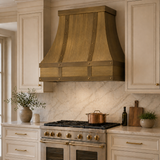 USA Classic Custom Antique Brass Exhaust Hood URHB-125