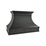 USA Classic Dark Antique Handcrafted Copper Vent Hood URHC-116