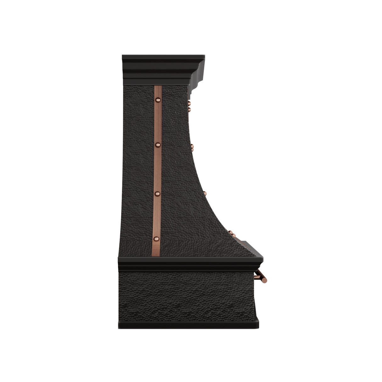 USA Classic Handcraft Copper Range Hood with Heavy Hammered Finish URHC-103
