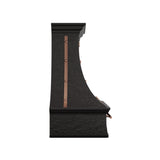 USA Classic Handcraft Copper Range Hood with Heavy Hammered Finish URHC-103