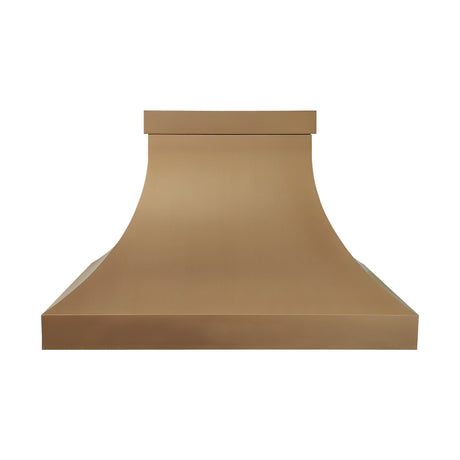 USA Classic Handmade Brushed Brass Custom Exhaust Hood URHB-137