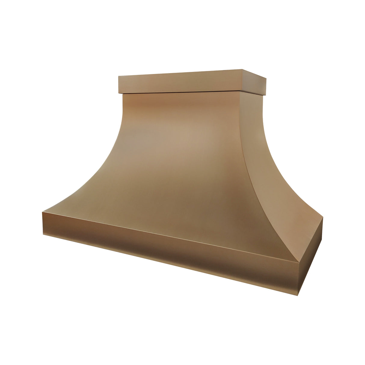 USA Classic Handmade Brushed Brass Custom Exhaust Hood URHB-137