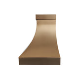 USA Classic Handmade Brushed Brass Custom Exhaust Hood URHB-137