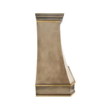 USA Classic Handmade Non-directional Antique Brass Range Hood URHB-136
